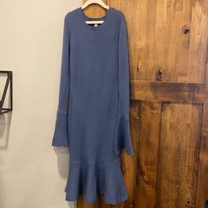 Gianni Bini blue sweater dress, size S